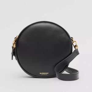 Burberry Women Leather Louise Bag-Black