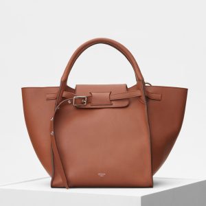Celine Women Small Big Bag in Smooth Calfskin-Brown