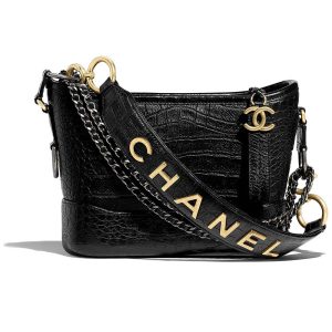 Chanel Women Chanel’s Gabrielle Small Hobo Bag-Black AS0865