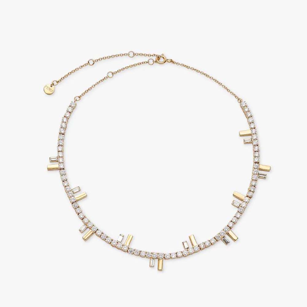 Fendi Women First Choker Gold-colored Choker