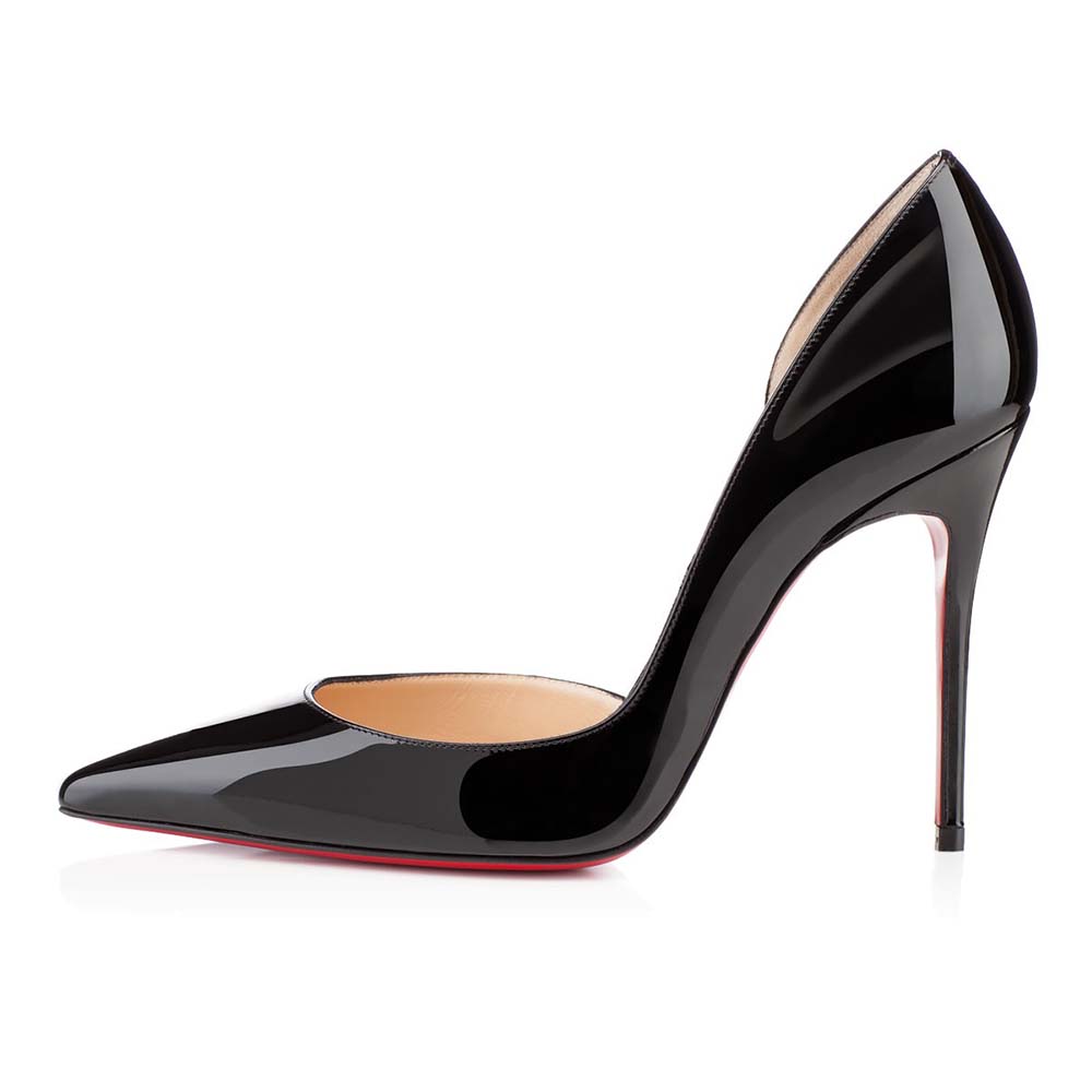 Christian Louboutin Women Shoes Lriza 100 mm Heel Hight-Black