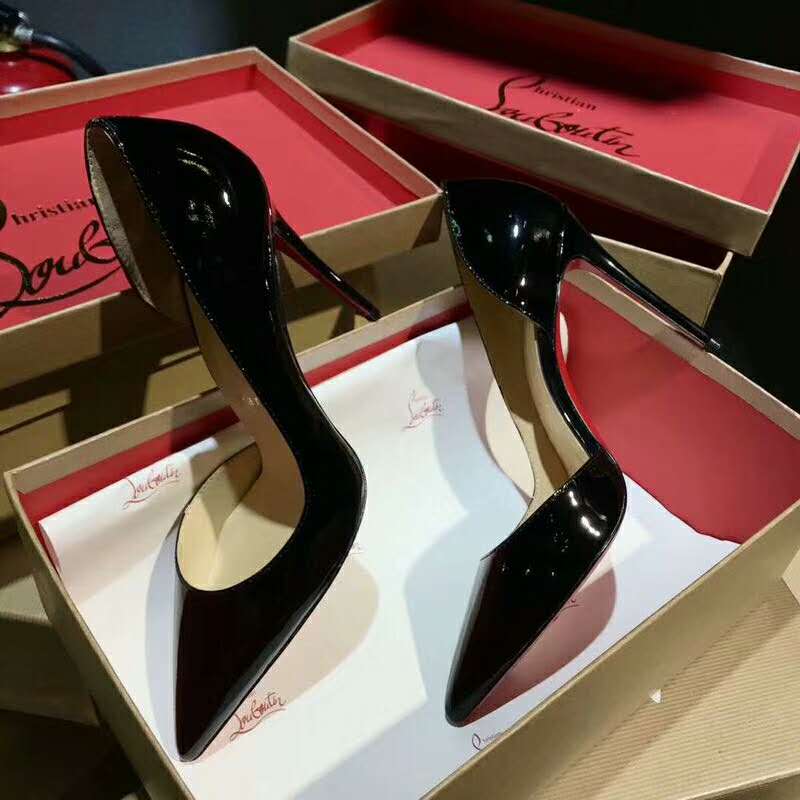 Christian Louboutin Women Shoes Lriza 100 mm Heel Hight-Black - Image 2