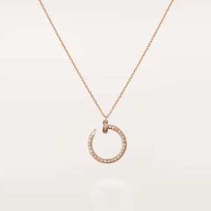 Cartier Women Juste Un Clou Necklace in Rose Gold