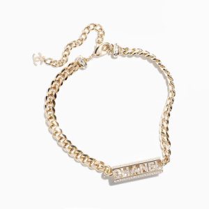 Chanel Women Choker in Metal & Strass-NR609