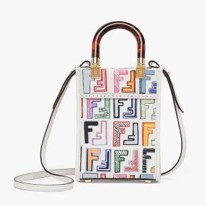 Fendi Women Mini Sunshine Shopper Chinese Valentine’s Day Limited Edition Mini-bag