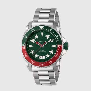 Gucci Men Dive Watch Quartz Movement 45 mm YA136222