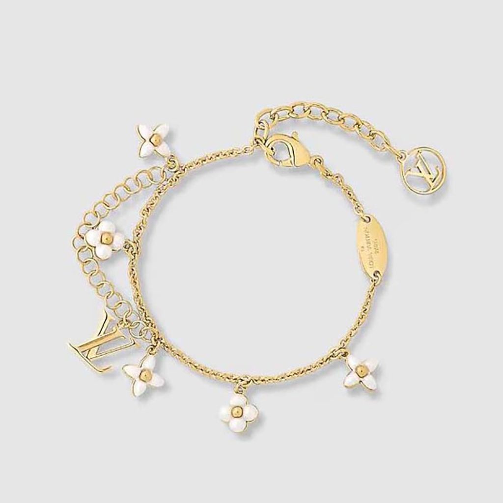 Home 12 Louis Vuitton Women LV Floragram Bracelet