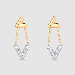 Louis Vuitton Women LV Volt Upside Down Earrings