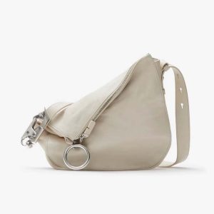 Burberry Women Small Knight Bag-White 80816761