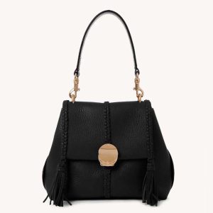 Chloe Women Penelope Small Soft Shoulder Bag-Black