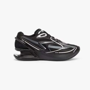 Fendi Women First 1 Black Fabric Running Shoes 8E8452AQ70F1MEN