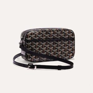 Goyard Unisex Cap-vert Pm Bag-Black