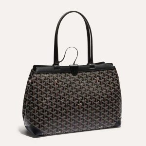 Goyard Women Bellechasse Biaude PM Bag-Black BELBIAPMLTY01CL01P