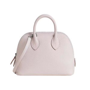 Hermes Unisex Bolide 1923 Bag in Epsom Calfskin-Pink
