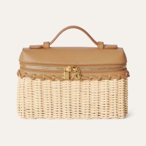 Loro Piana Women Extra Pocket L19 East-West Wicker FAO1083