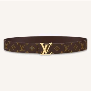 Louis Vuitton Unisex LV Initiales 40mm Reversible Belt Monogram Canvas-Brown