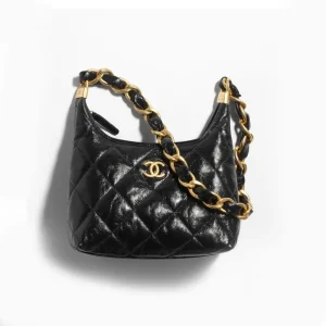 Chanel Women Small Hobo Bag Black