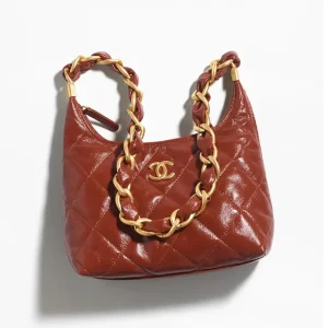 Chanel Women Small Hobo Bag Brown
