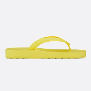 Dior Women Dioriviera Diorsea Thong Sandal in Yellow