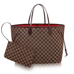 Louis Vuitton LV Women NEVERFULL MM Monogram Tote Handbag