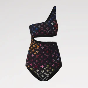 Louis Vuitton Women Neon Mahina Monogram One-Piece Swimsuit