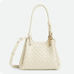 Givenchy Women Small Parachute in Lambskin Leather-White 796569VCPPT9195