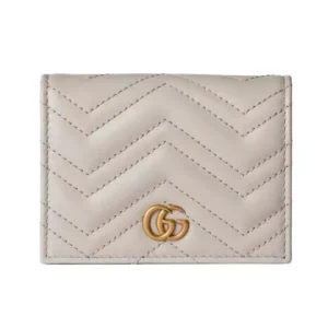 GG Marmont Card Case Wallet in Matelass