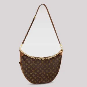 Louis Vuitton LV Women Loop Hobo Brown Monogram Monogram Reverse Coated Canvas