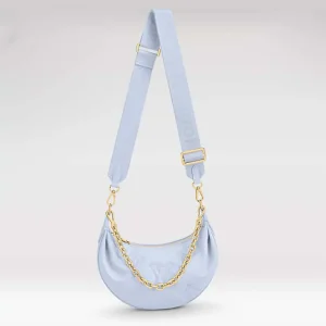 Louis Vuitton LV Women Over The Moon Lilas Purple Quilted Embroidered Calf Leather