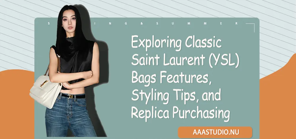 Exploring Classic Saint Laurent (YSL) Bags: Features, Styling Tips, and Replica Purchasing