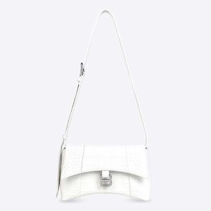 Balenciaga Women Downtown XS Shoulder Bag in White