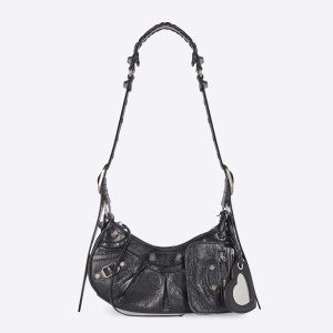 Balenciaga Women Le Cagole XS Shoulder Bag-Black