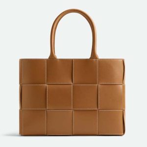 Bottega Veneta Women Medium Arco Tote Bag-Brown