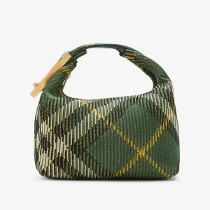 Burberry Women Mini Peg Duffle Bag-Green 80820421