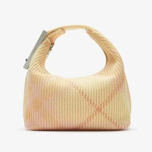 Burberry Women Mini Peg Duffle Bag-Pink 80820411