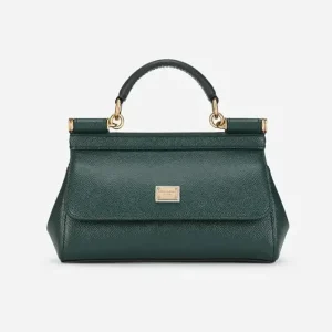 Dolce Gabbana D&G Women Small Sicily Handbag-Green BB7116A100187399