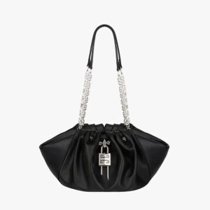 Givenchy Women Small Kenny Bag in Smooth Leather-Black