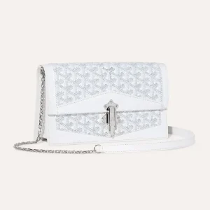 Goyard Unisex Duchesse Marie Caroline Bag-White DUCHESPMLTY50CL50P