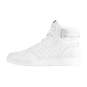 Louis Vuitton LV Men Rivoli Sneaker Boot-White 1AC4V9