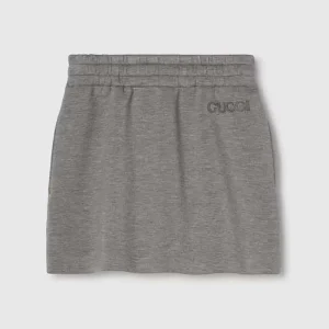 Gucci Women Viscose Jersey Mini Skirt 798547XJGSK1192