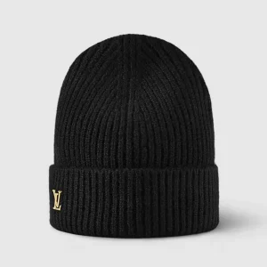 Louis Vuitton Unisex LV Spark Beanie-Black M77877