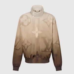 Louis Vuitton Women Monogram Printed Light Nylon Windbreaker 1AFYAQ