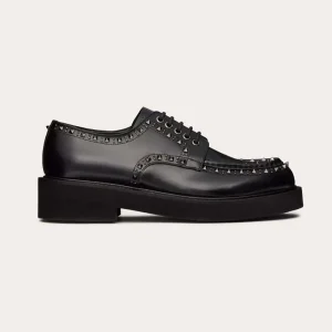 Valentino Men Garavani Gentleglam Derby Shoe in Calfskin 5Y0S0I85ADY_0NO